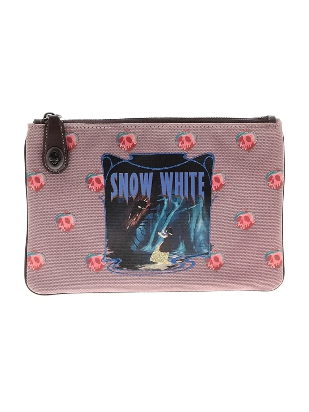 Coach x Disney Snow White turnlock pouch 26 dark fairly tales collection
